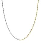 Rosefield Slušivá bicolor retiazka z ocele JNDSG-J705