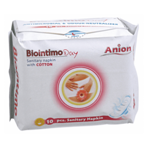 BIOINTIMO Anion denné hygienické vložky s krídelkami 10 ks