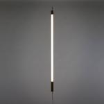 SELETTI LED svietidlo Linea, biele, drevené detaily, univerzálne