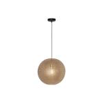 Závesná lampa Oronero/Oro, Ø 50 cm, zlatá farba, kov
