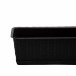 Kinekus Truhlík s miskou, plastový, 13,5l, RATOLLA CASE P, hnedý