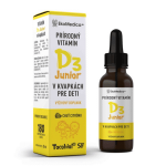 EKOMEDICA SK Prírodný vitamín D3 junior citrón 30 ml