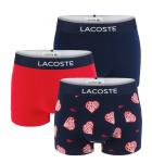 LACOSTE - boxerky Lacoste iconic ultra comfortable cotton stretch Love edition - special limited