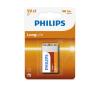 Batéria Philips LongLife 9V 150mAh 1ks
