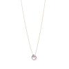 Oliver Weber Štýlový pozlátený náhrdelník Apricus 61290G VIO (retiazka, prívesok)