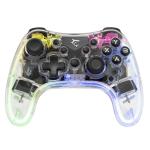 White Shark bezdrôtový herný ovládač LEGION, transparentný GPW-8039 LEGION