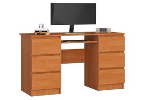 Expedo Písací stôl ASTRIT 2, 135x77x50, jelša