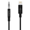 Belkin AV10172bt03-BLK Lightning - 3,5mm jack, 0,9m, černý