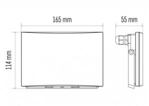 EMOS LED reflektor TAMBO, 30W, bez senzoru