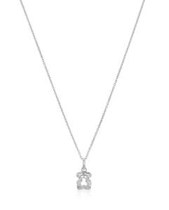 Tous Pôvabný strieborný náhrdelník s medvedíkom Bickie 1004018000 (retiazka, prívesok)