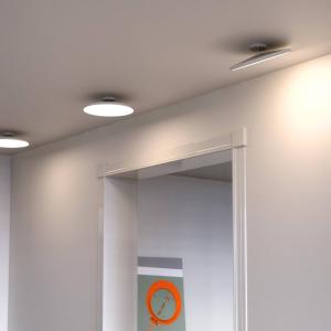 LED stropné svietidlo Kaito 2 Pro, Ø 40 cm, biele, rozstupy