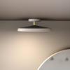 LED stropné svietidlo Kaito 2 Pro, Ø 30 cm, biele, rozstupy