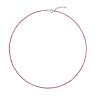 AGAIN Jewelry Korálkový náhrdelník z rubínu AJKNA004