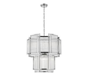 Zuma Line Zuma Line P0528-08A-F4AC - Luster na reťazi SERGIO 8xE14/60W/230V chróm