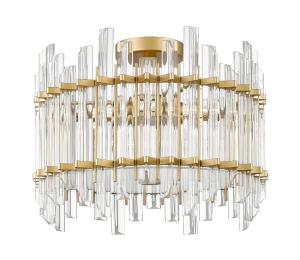 Zuma Line Zuma Line C0556-06D-V7V7 - Prisadený luster ALEXANDRIA 6xG9/42W/230V zlatá