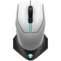 Dell Alienware 610M Bezdrôtová/Drôtová/Herná/Optická myš Lunar Light