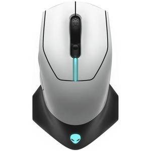 Dell Alienware 610M Bezdrôtová/Drôtová/Herná/Optická myš Lunar Light