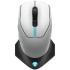 Dell Alienware 610M Bezdrôtová/Drôtová/Herná/Optická myš Lunar Light