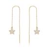S`Agapõ Hravé pozlátené náušnice Hviezdičky Aurora SAR55