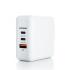 ER POWER Sieťová nabíjačka GaN USB-C, 65 W, biela ERPW65G2C1ATWH