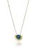 Emily Westwood Prepracovaný pozlátený náhrdelník s tyrkysom EWN23037G