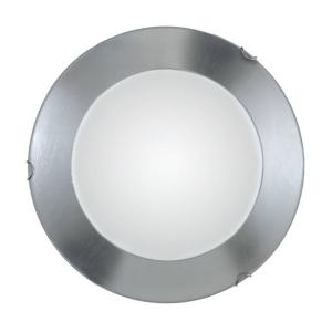 Nástenné svietidlo KOLARZ Moon Leaf, strieborné, Ø 40 cm