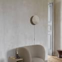 ferm LIVING Arum Sconce nástenné svietidlo, béžová farba, 29 cm, zástrčka