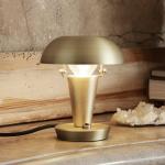 ferm LIVING Stolná lampa Tiny, mosadz, 14 cm, železo