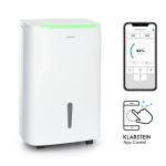 Klarstein DryFy Pro Connect Smart, Odvlhčovač vzduchu, WiFi, Kompresný, 30l/d, 25-30m², Biela