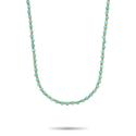 Rebel&Rose Korálkový náhrdelník Mix Turquoise Gold RR-NL047-G-40
