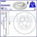 DELPHI Brzdový kotúč BG5048C