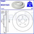 DELPHI Brzdový kotúč BG5152C
