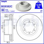 DELPHI Brzdový kotúč BG9382C