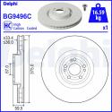 DELPHI Brzdový kotúč BG9496C