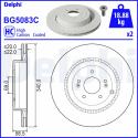 DELPHI Brzdový kotúč BG5083C