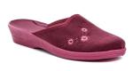 Befado 219D480 bordó dámske papuče EUR 41