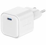 SWISTEN sieťový adaptér GaN 1x USB-C 20 W PD, biely 22070100