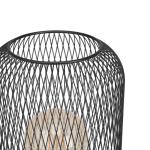 Stolná lampa Wrington, výška 28,5 cm, čierna, oceľ