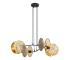 EMIBIG Luster na lanku MOTIF 4xE27/15W/230V zlatá