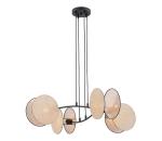 EMIBIG Luster na lanku MOTIF 4xE27/15W/230V béžová