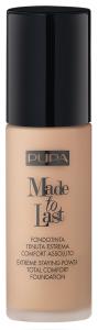 PUPA Milano Dlhotrvajúci tekutý make-up SPF 10 Made To Last ( Total Comfort Foundation) 30 ml 055 Cinnamon Beige