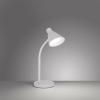 JUST LIGHT. LED stolová lampa Pixie, plast, biela
