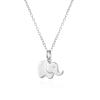 Agato Strieborný náhrdelník Slon pre šťastie AGS1553/40D