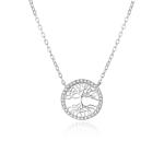 Agato Obľúbený strieborný náhrdelník Strom života AGS1560/47