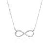 Agato Dizajnový strieborný náhrdelník Nekonečno AGS1547/47