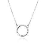 Agato Štýlový strieborný náhrdelník Krúžok AGS1549/47