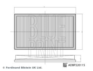 BLUE PRINT Vzduchový filter ADBP220115