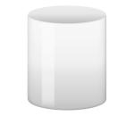 Náhradné tienidlo DALLAS E27 pr. 8 cm biela