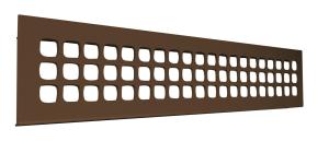 SRL - BETA vetracia mriežka so šírkou 60 mm dĺžka 500 mm Bronz matný