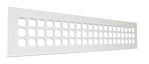 SRL - BETA vetracia mriežka so šírkou 80 mm dĺžka 600 mm Biela lesklá